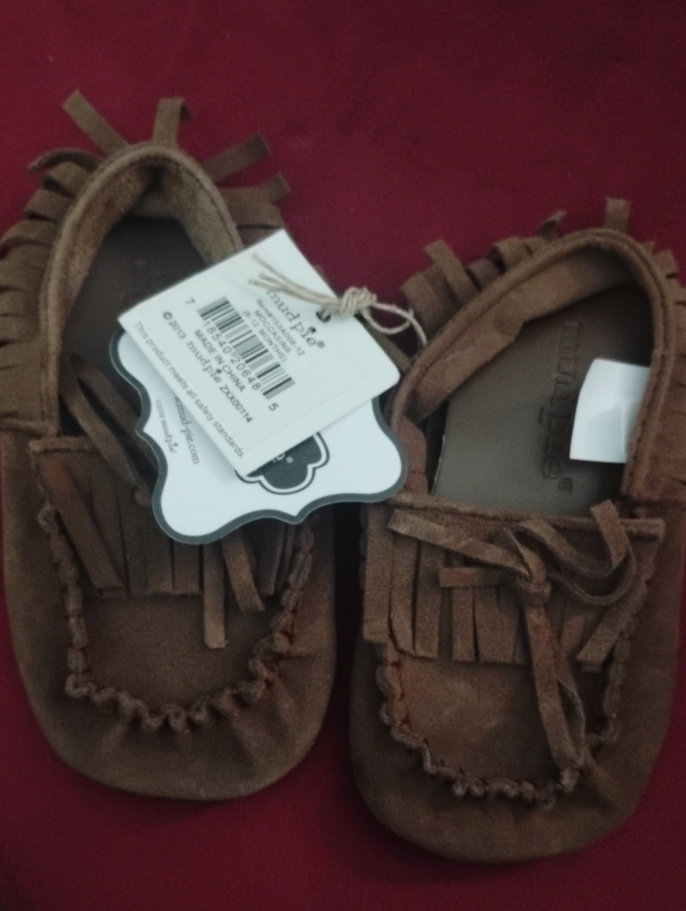 Infant Mud Pie Brand Mocassins
